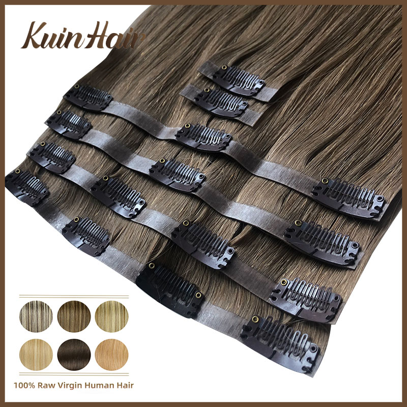 Clip In Hair Piece - Grampo reto invisível do plutônio em