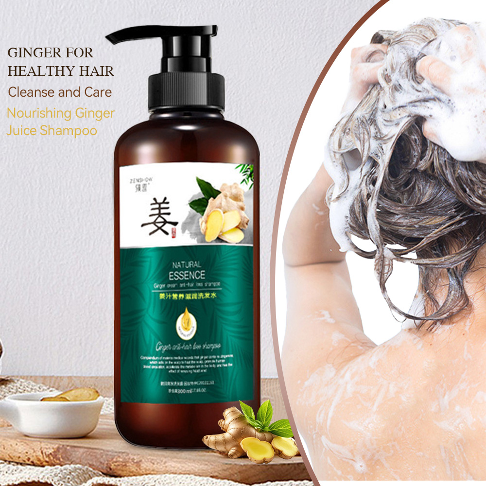 Hair Care For Dry And Frizzy Hair - Gengibre crescimento do cabelo óleo essencial