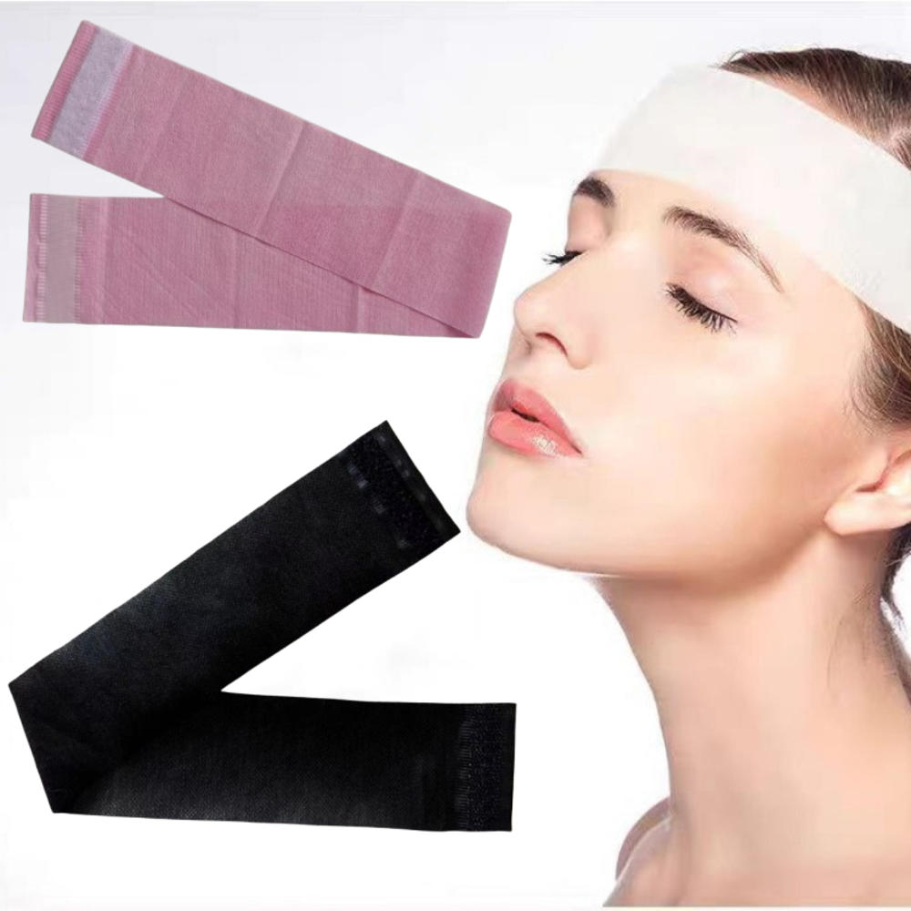 Hair Care Women - 50 peças descartáveis spa facial headbands