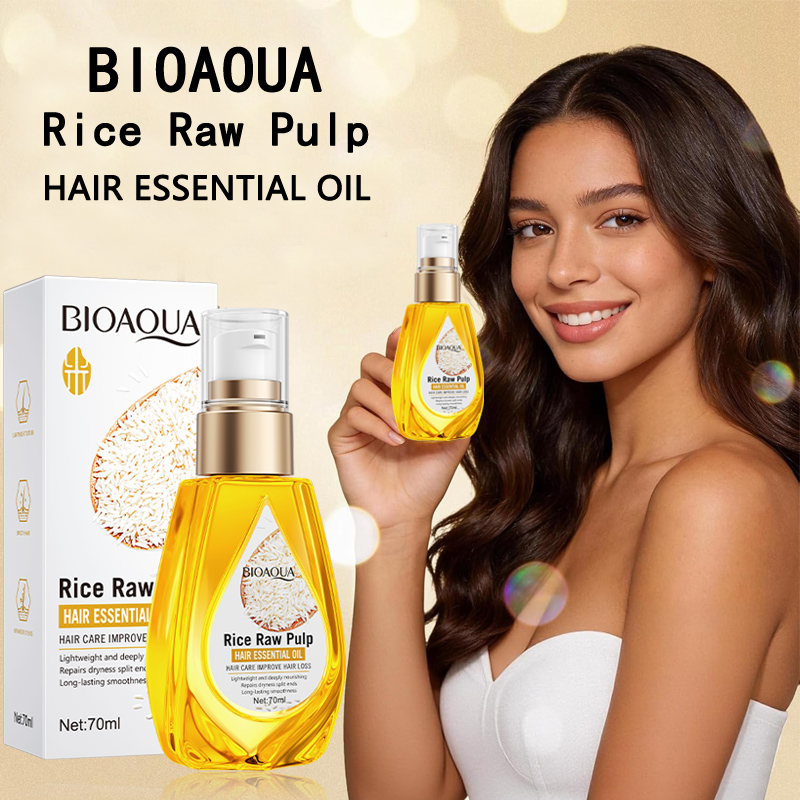Hair Care For Dry And Frizzy Hair - Óleo essencial para cuidados com os