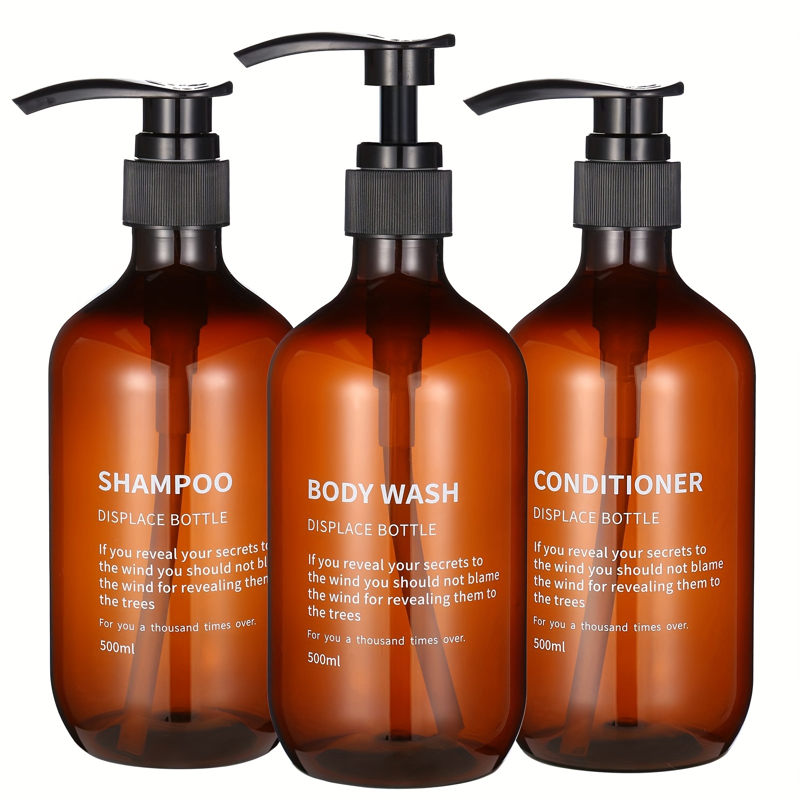 Hair Care Conditioner - Conjunto de dispensador de shampoo e