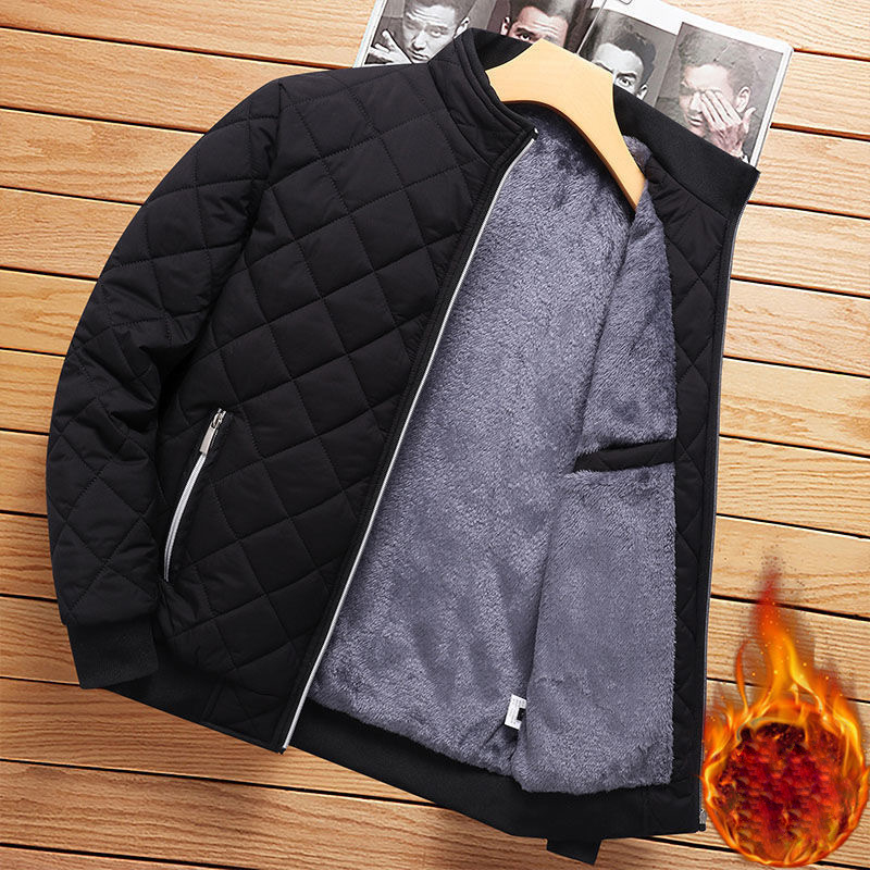 Heat Protectant Spray - Dimusi jaqueta quente masculina de inverno,