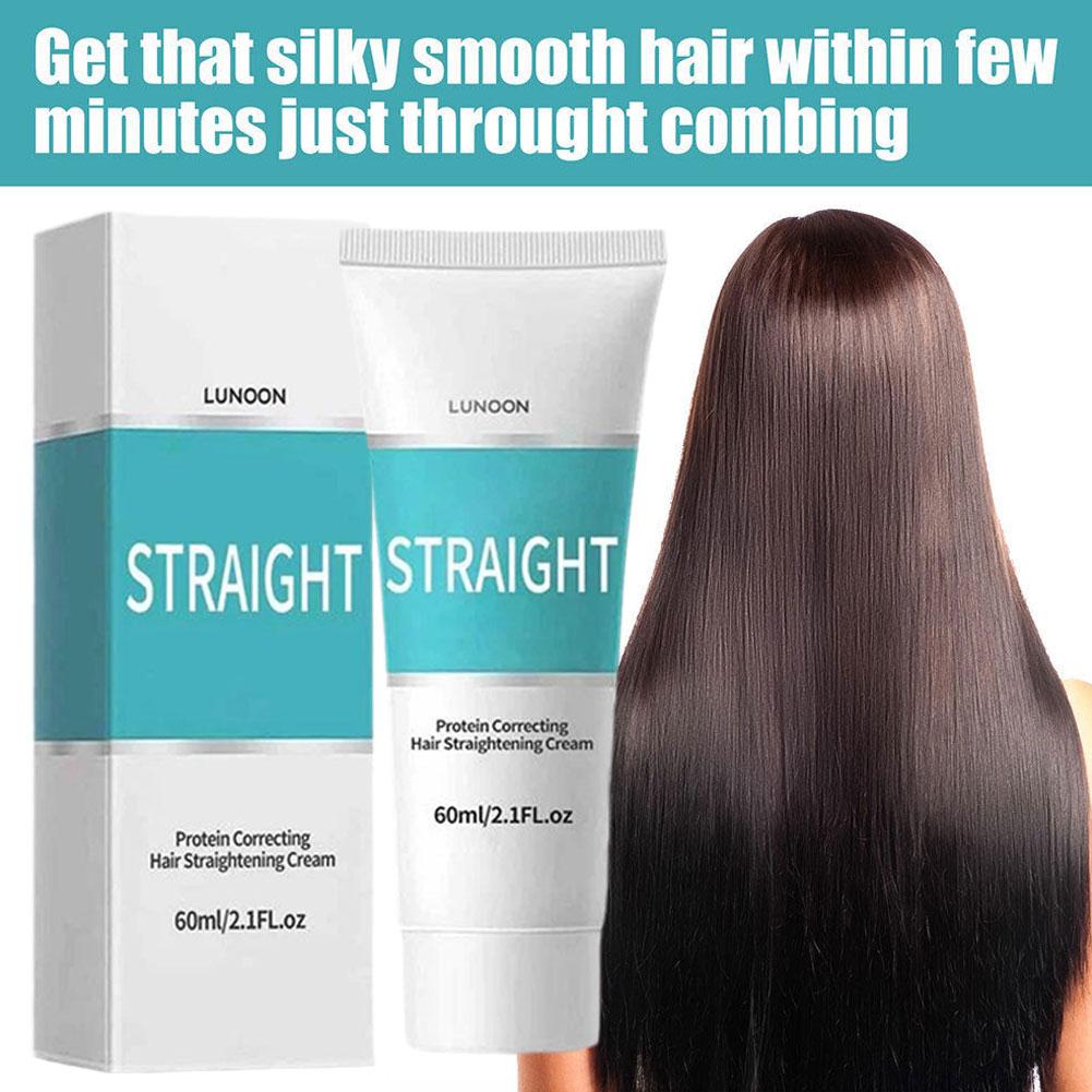 Hair Care Keratin Shampoo - Creme alisador de cabelo de queratina