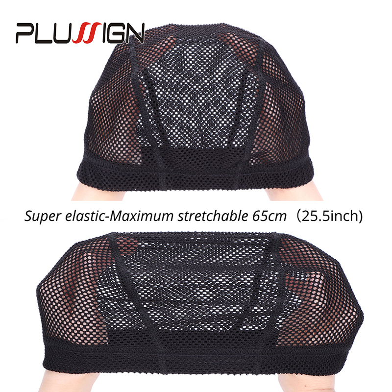 Plussign macio crochê peruca b - Wig Cap Stocking avaliação e preço