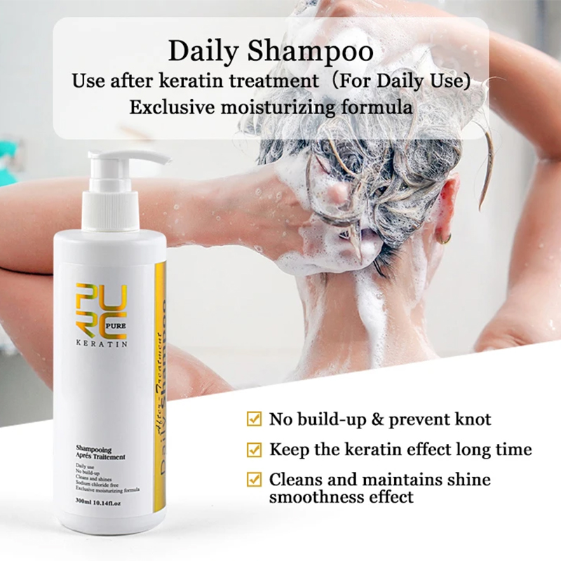 PURC Shampoo Diário Tratamento - Hair Care Keratin Shampoo avaliação e preço