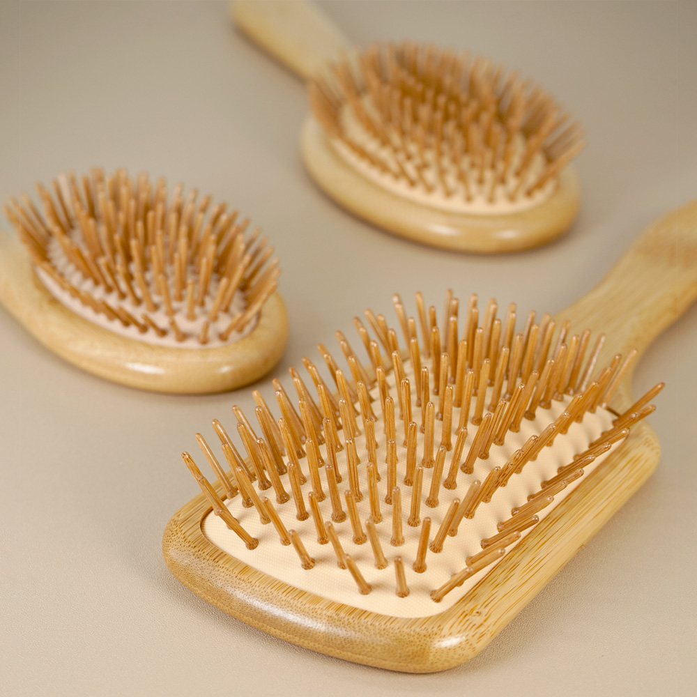 Escova de cabelo de bambu dese - Hair Care Daily Routine avaliação e preço
