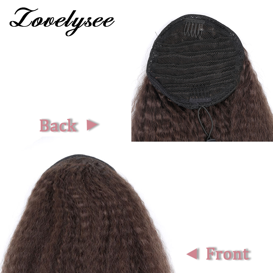 Rabo de cavalo cabelo humano e - Clip In Hair Piece avaliação e preço