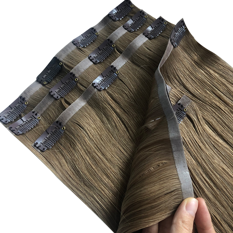 Grampo reto invisível do plutô - Clip In Hair Piece avaliação e preço