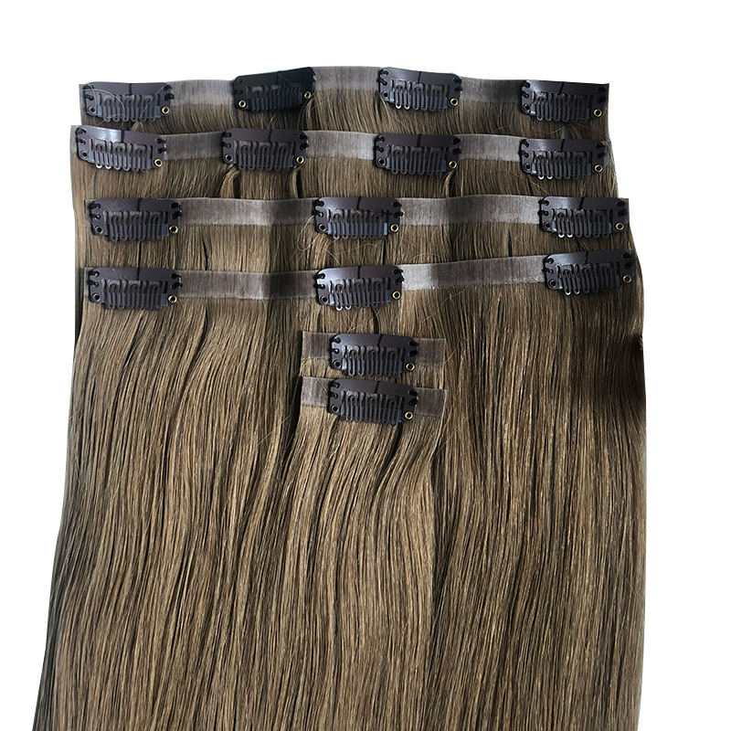 Grampo reto invisível do plutô - Clip In Hair Piece avaliação e preço