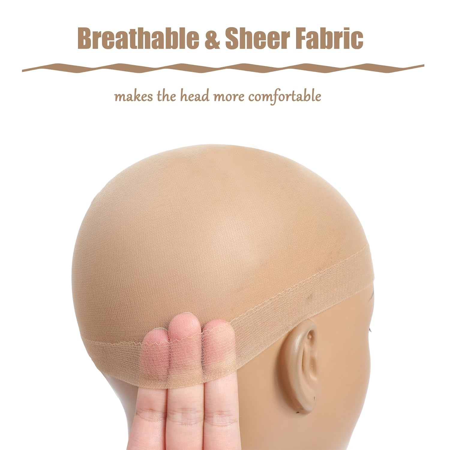 Atacado hd peruca boné para mu - Wig Cap Stocking avaliação e preço