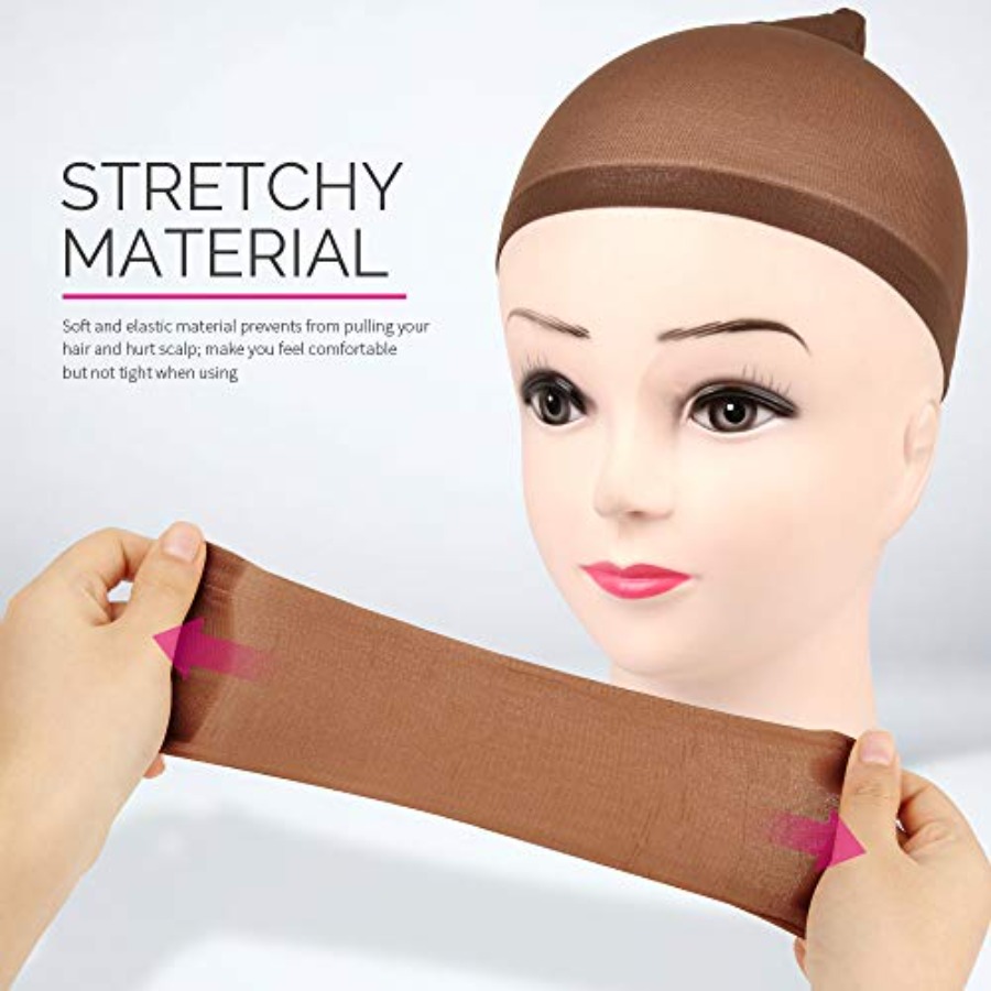 Touca para peruca, 4 peças, me - Wig Cap Stocking avaliação e preço