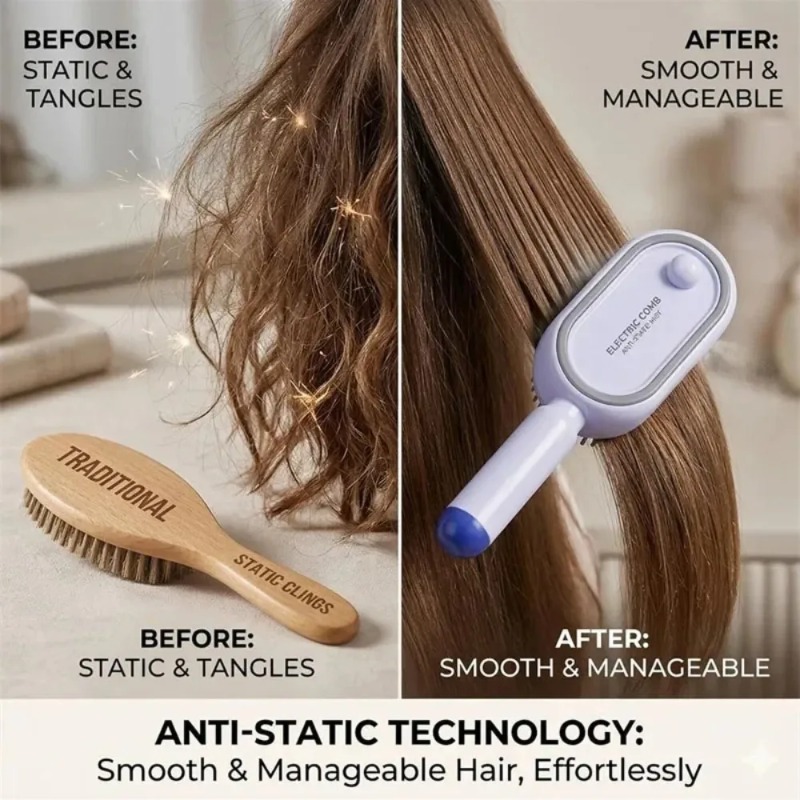 Escova de Massagem Multifuncio - Hair Care Gift avaliação e preço