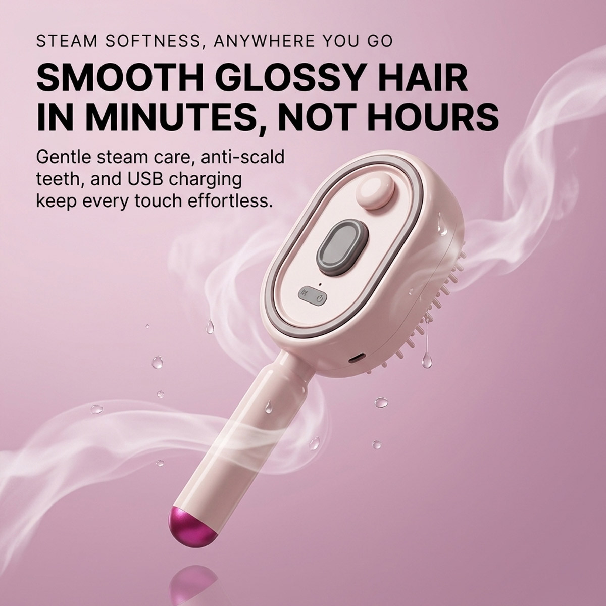Escova Elétrica Autolimpante c - Hair Care Gift avaliação e preço