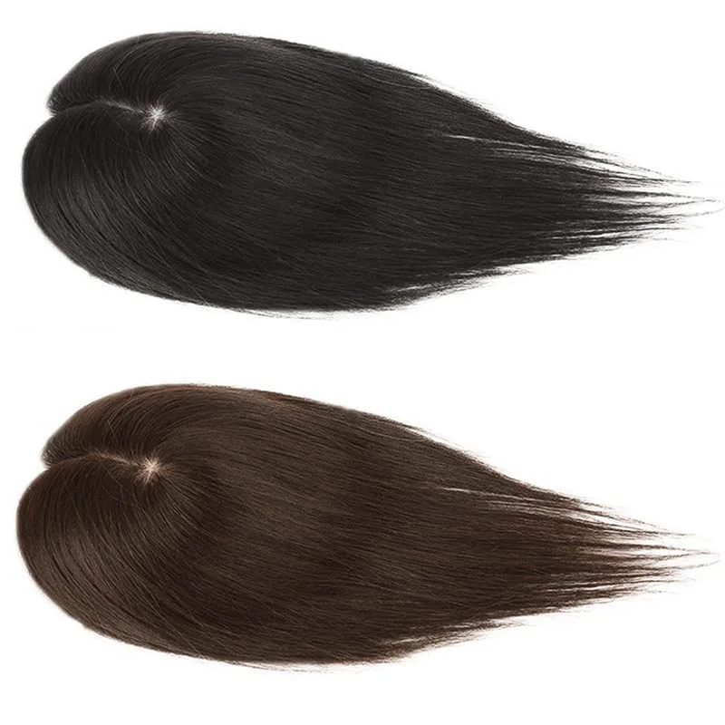 Base de seda superior feminino - Clip In Hair Piece avaliação e preço