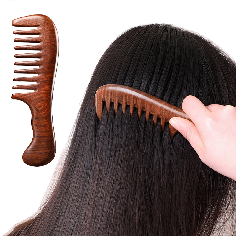 Pentes de cabelo de sândalo na - Hair Care Gift avaliação e preço
