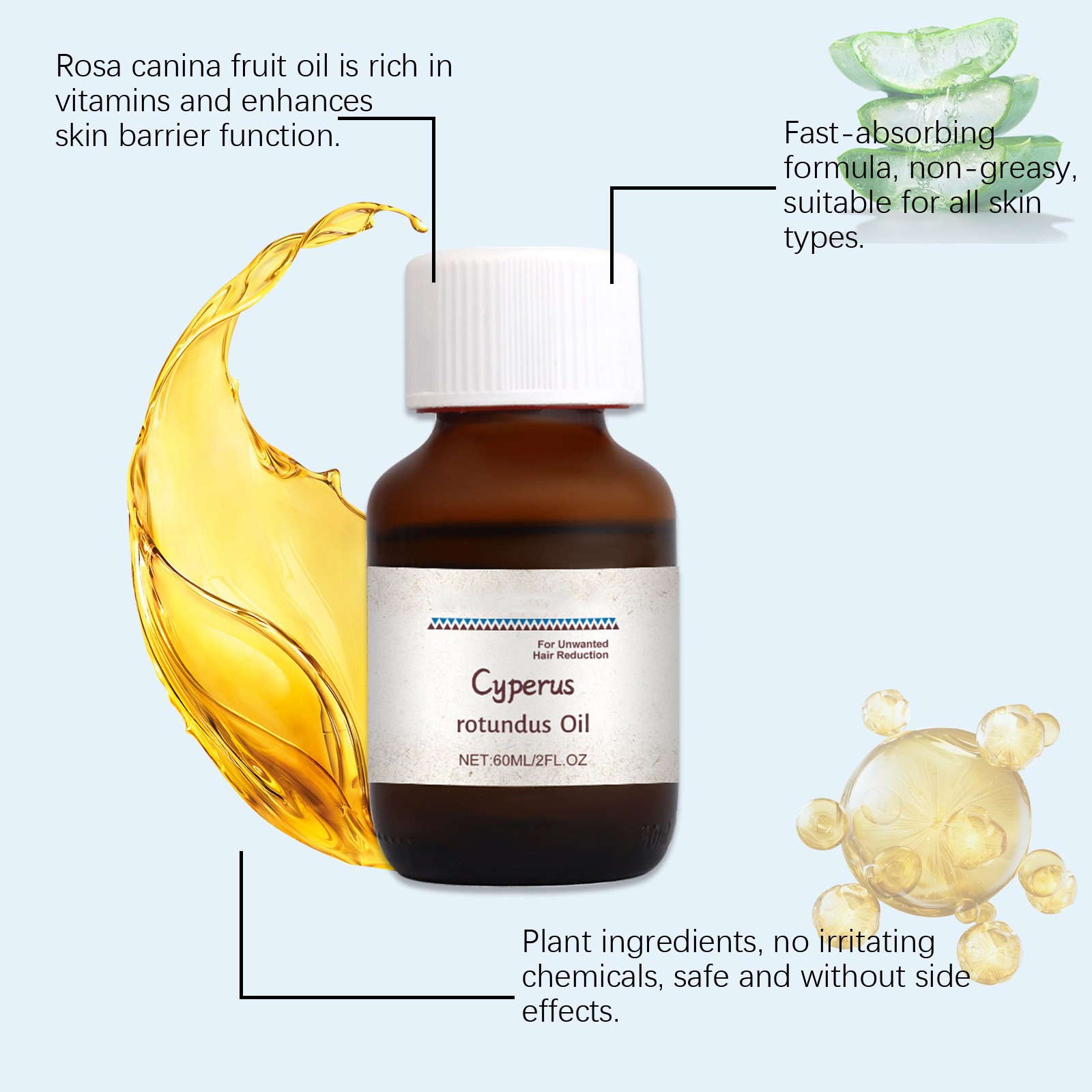 Cyperus Rotundus Hair Removal  - House Hair Care avaliação e preço