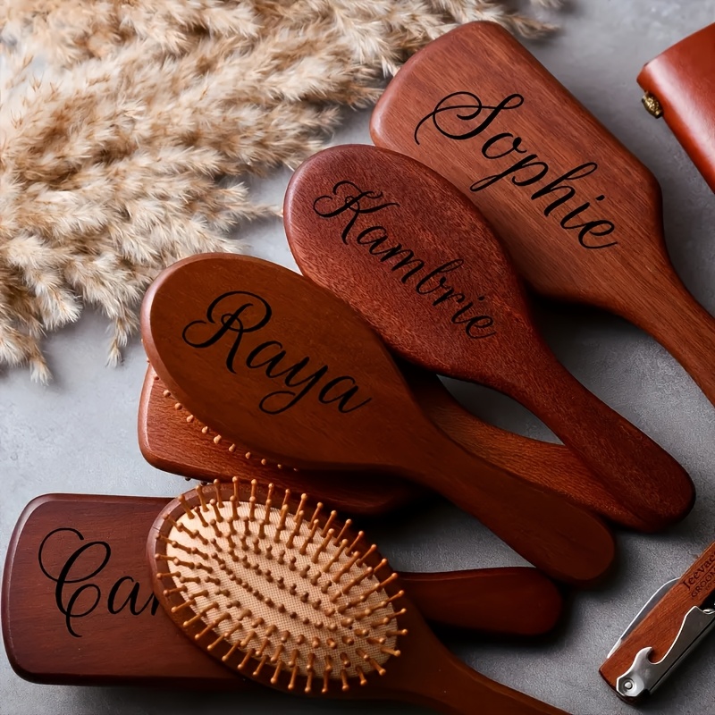 Pente de cabelo de sândalo com - Hair Care Gift avaliação e preço