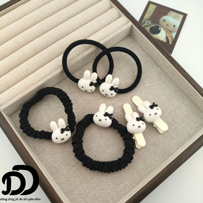 Laço de Cabelo Fofo Miffy Coel - Clip In Hair Piece avaliação e preço