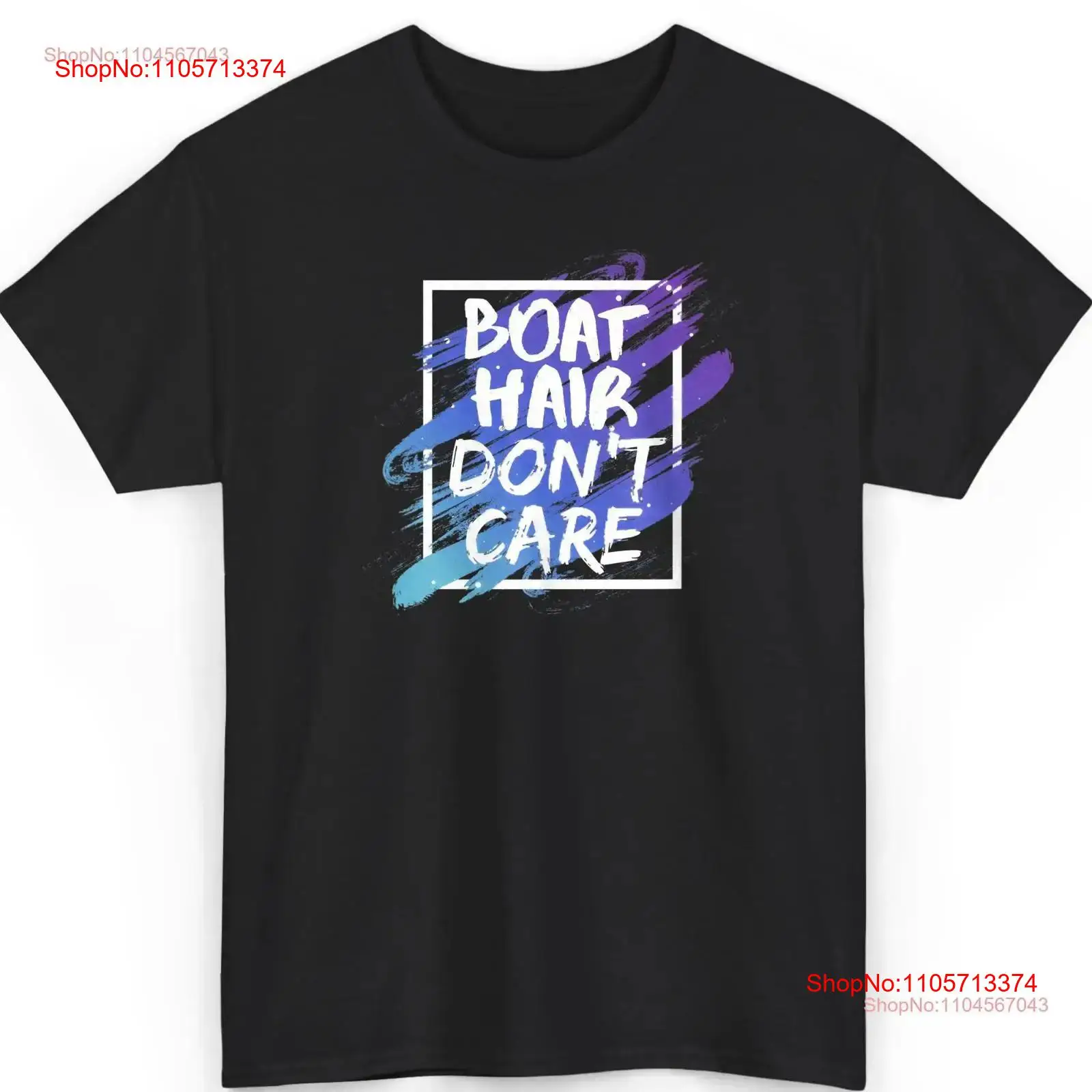 Camiseta Boat Hair Don't Care, - Video Hair Care avaliação e preço