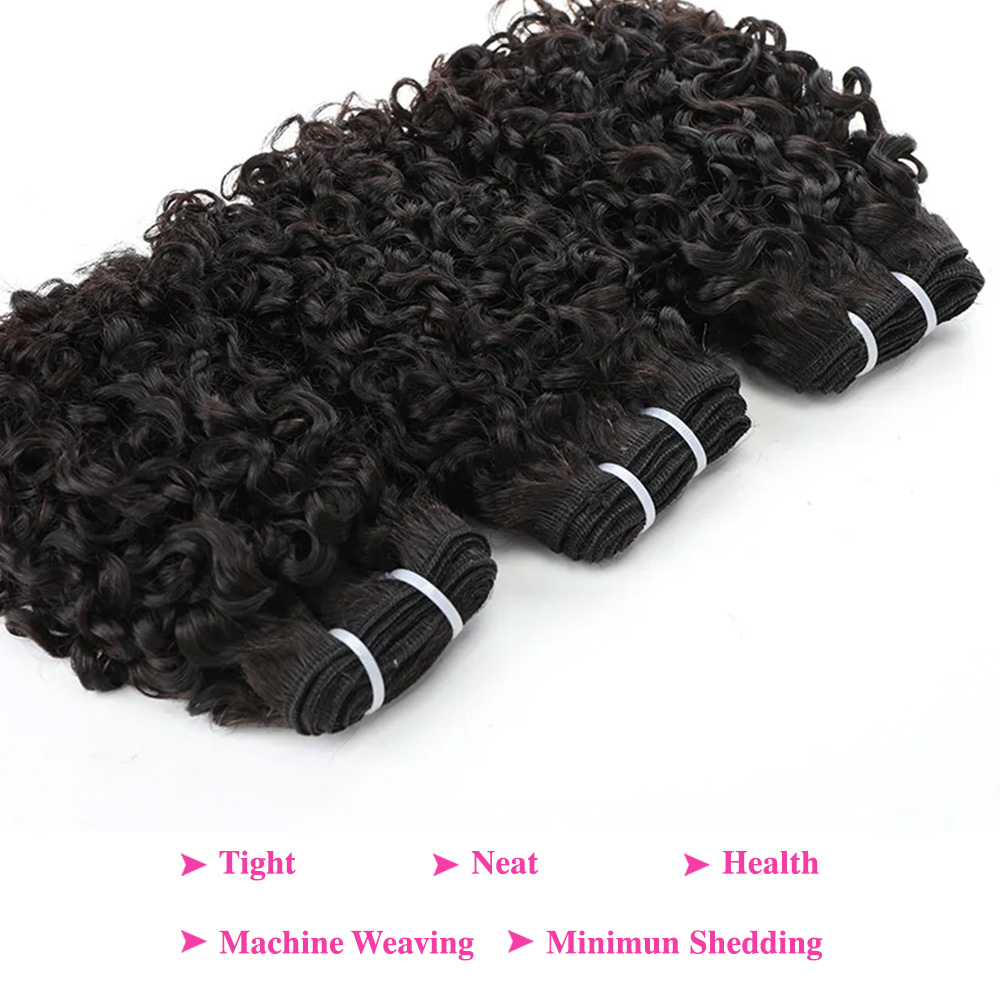 12a pixie cachos pacotes bounc - Hair Care Women avaliação e preço