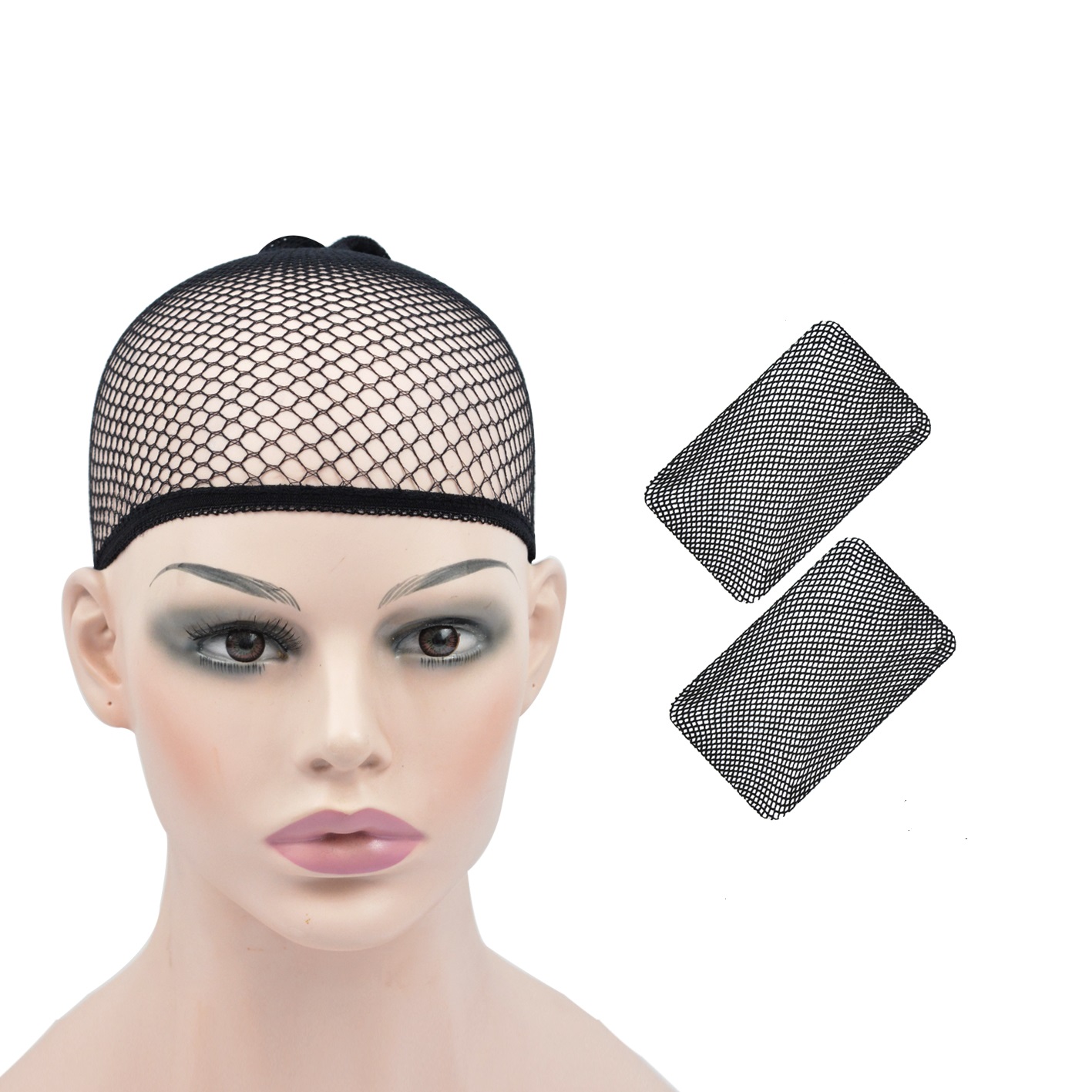 2 peças redes de cabelo aberto - Wig Cap Stocking avaliação e preço