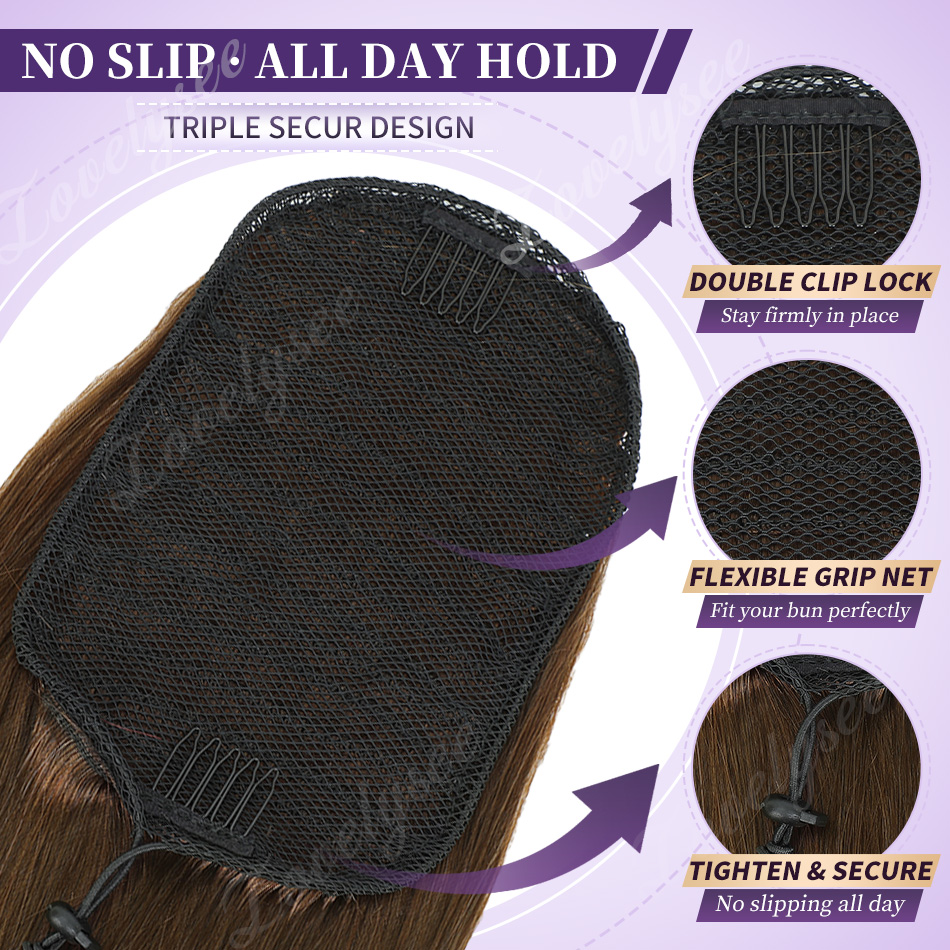 Extensão de Cabelo Humano 100% - Clip In Hair Piece avaliação e preço