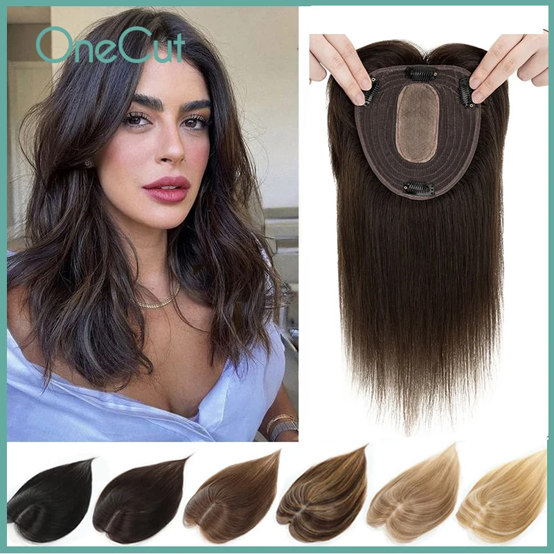 Base superior de seda reta top - Clip In Hair Piece avaliação e preço