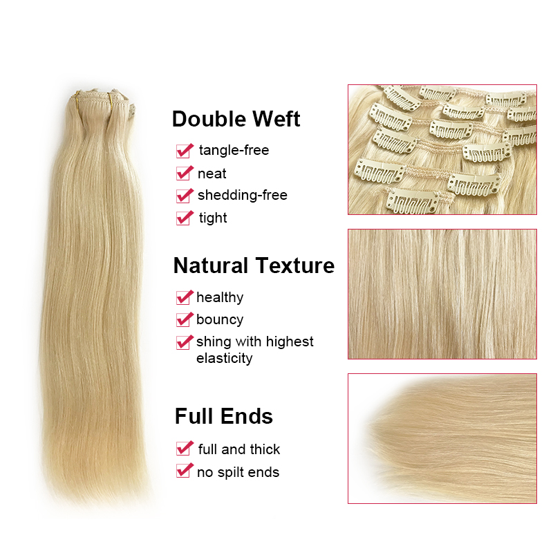 Ali Queen 7 Peças de Extensões - Hair Care Women avaliação e preço