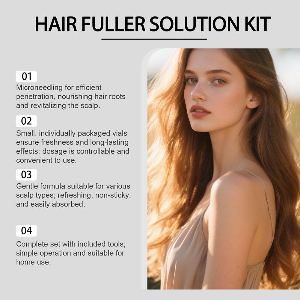 Kit de Rolo de Microagulhas co - Hair Care Conditioner avaliação e preço