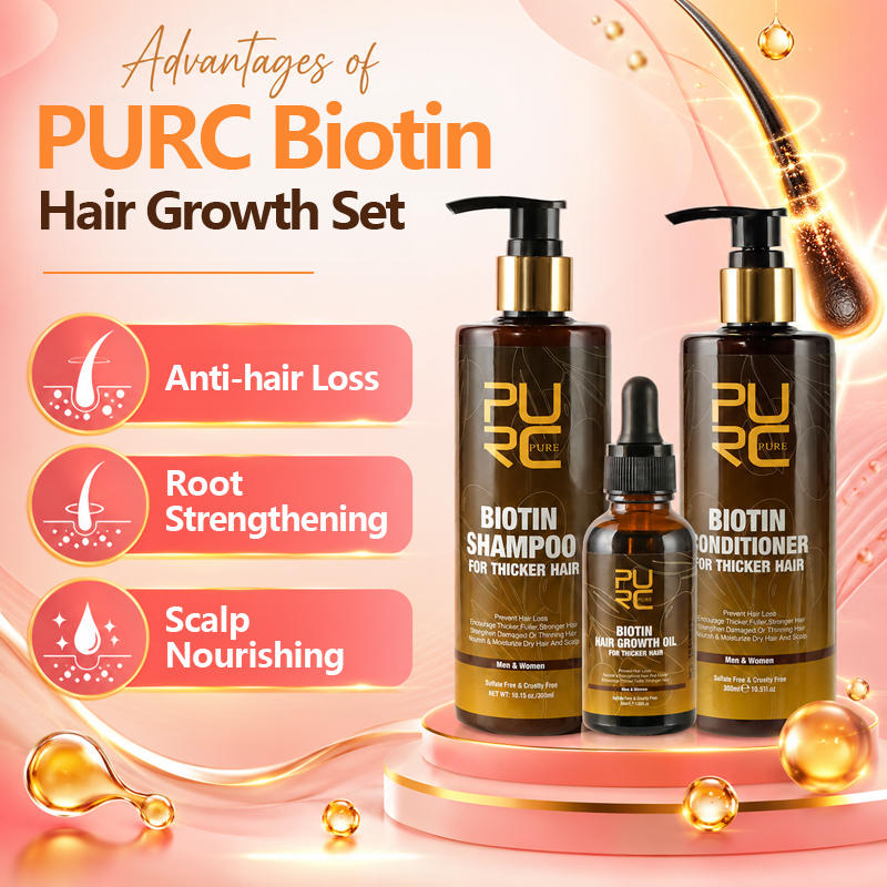 Purc biotina óleo de crescimen - Hair Care Keratin Shampoo avaliação e preço