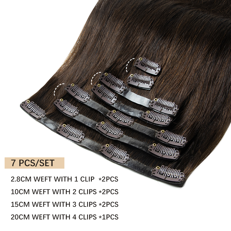 Grampo grosso invisível do plu - Clip In Hair Piece avaliação e preço