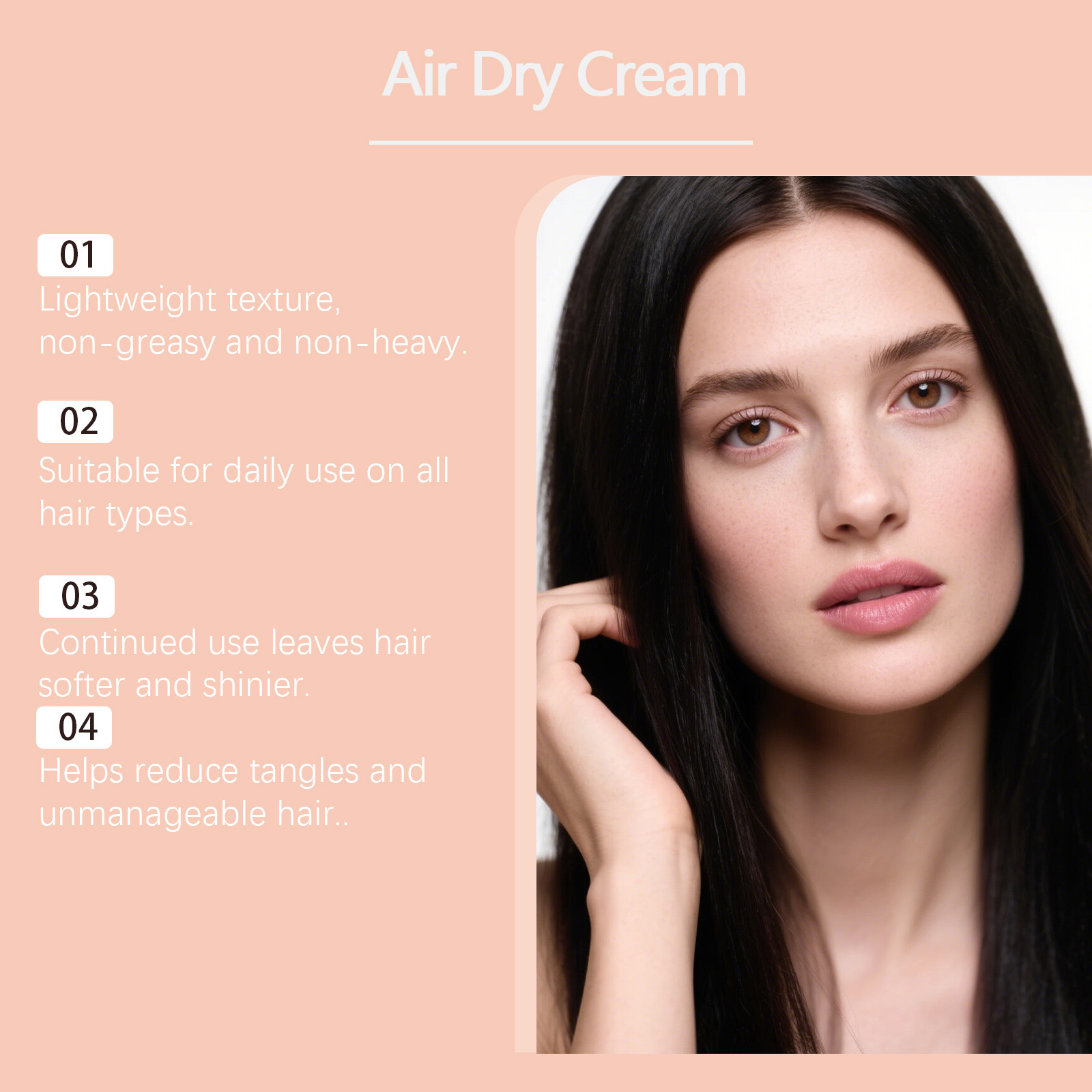 Creme Capilar Alisante Air Dry - Hair Care Conditioner avaliação e preço